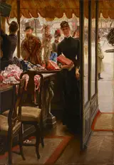 James Jacques Joseph Tissot, The Shop Girl