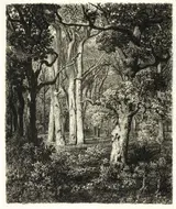 Adolphe Martial, Old Oaks at Bas Bréau