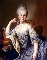 Martin van Mytens, Porträt des Marie Antoinette (1755-1793)