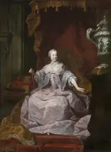 Matthias de Visch, Portrait of Empress Maria Theresa