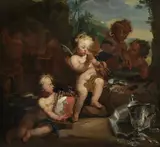 Matthias de Visch, Allegory of the silversmith's trade