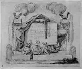 Charles Dominique Joseph Eisen, Epitafium över drottningens död