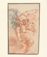 Cornelis Schut I, Drie cherubijnen in een wolk