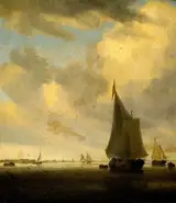 Salomon Ruisdael, Sailing-Boats