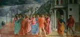 Tommaso di Ser Giovanni di Mone Cassai, Coin in the fish's mouth