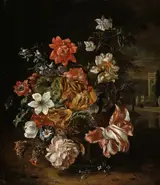 Maria Weenix, A group of flowers