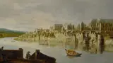 Claude de Jongh, The Thames at Westminster Stair