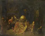 Dominicus Smouts, A philosopher in his studio