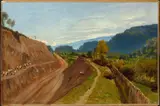 Charles François Eustache, Preparing a Railway Cutting