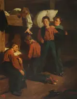 Thomas Wade, The First Night at Sea