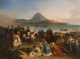 Jean-Charles Langlois, Meeting between General Maison and Ibrahim Pasha in Navarino, September 1828
