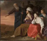 Daniel Thivart, The Laborer of Gibea Offering Hospitality to the Levite and His Wife