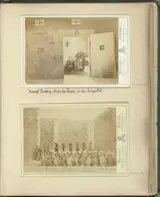 Eugène Appert, Assassinat des Otages a la Prison de la Roquette le 24 mai 187[(...)] Mr. Darboy, Bonjean, Duguerry, Ducoudray, Clerc, Allard