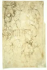 Giovanni Battista Franco, Sketches of Figures