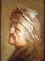 Jan van de Venne, Head of an Old Woman