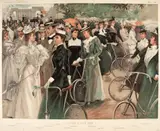 Alfred Chantrey Corbould, English Society in Hyde Park