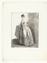 Michel-Barthélémy Ollivier, Jong meisje