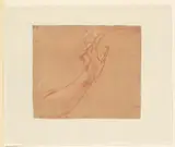 Jan Garemyn, Studie van een rechterarm