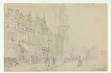 Willem de Haas Hemken, Gezicht op de Grote Markt in Groningen
