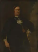 Hendrick Berckman, Portrait of Adriaen Banckert (c. 1620-1684), Vice Admiral of Zeeland