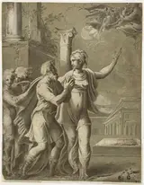 eigentl. Francesco Mazzola Parmigianino, Augustus and the Tiburtine Sibyl