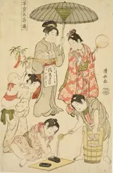 Torii Kiyonaga, Kodakara gosetsu asobi