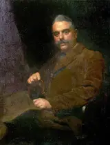 Ernest Townsend, Alfred E. Goodey (1878–1945), 50th Birthday Portrait