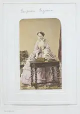 Att. André-Adolphe-Eugène Disdéri, Empress Eugénia