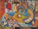 Georgy Yakulov, Cafeshantan (Cabaret)