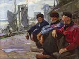 Ivar Kamke, Dockworkers at the North Sea Wharf