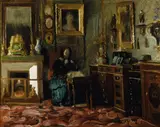Jean Gigoux, Le salon de Madame de Balzac, rue Fortunée
