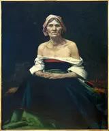 Alfred Agache, Study of an old woman