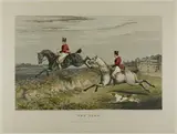 Charles Bentley O.W.S., The Leap, from the series Fox Hunting