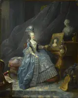 Jean-Baptiste André Gautier-Dagoty, Marie-Thérèse of Savoy, Countess of Artois (1756-1805)