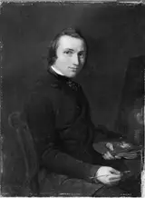 Nils Andersson, Marcus Larson (1825-1864), artist, married to Adelaide Roos