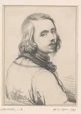 Charles Augustin Wauters, Zelfportret