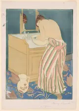 Mary Stevens Cassatt, Woman Bathing