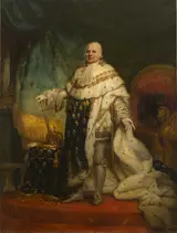 Jean-Baptiste Paulin Guérin, Louis XVIII of France in Coronation Robes