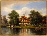 Justin P. Ouvrie, Le Chalet de la Porte-Jaune, au bois de Vincennes