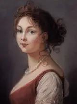 Louise Elisabeth Vigee-Le Brun, Portrait of Louise von Mecklenburg-Strelitz (1776-1810), Queen of Prussia, 1801