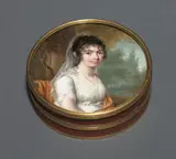 Pierre-Louis Bouvier, Snuff Box with a Portrait of a Lady