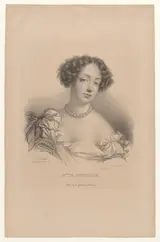 Zéphirin Belliard, Melle de Fontange tiré de la Galerie de Trianon BOYER 1048
