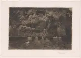 Jules Guiette, Vijver met eenden