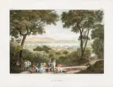 Louis-Jules-Frédéric Villeneuve, Vue de Rio = Janeiro prise de l´Acqueduc