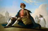 Ramón Bayeu, Boy with a Wicker Basket