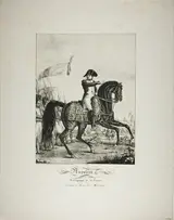 baron Gérard François Pascal Simon, Napoleon Accompanied by his Good Men, Returning to France on March 1, 1815
