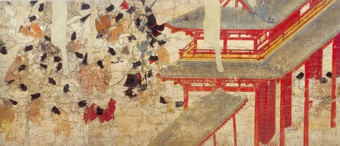 Tokiwa Mitsunaga, Ban Dainagon Ekotoba