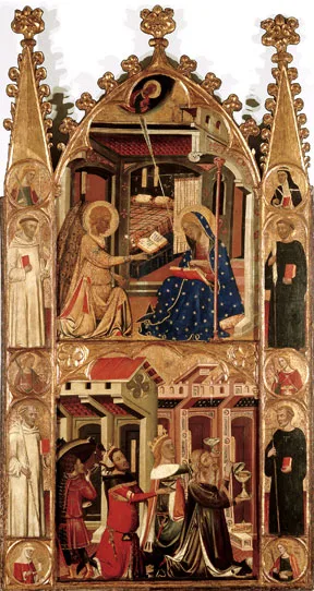 Master of Baltimore, Annunciation and Three Kings of the Epiphany