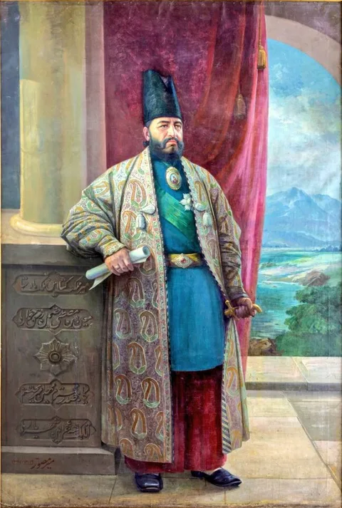 Mir Hossein Arjangi, Portrait of Amir Kabir