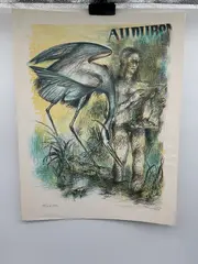 Yazoo Audubon, Untitled, mixed media on paper
